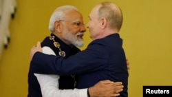 Vladimir Putin və Narendra Modi