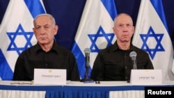  Benyamin Netanyahu və Yoav Qallant