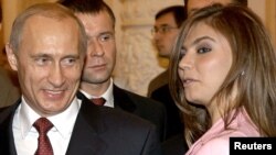 Путин и Кабаева, 2004 год