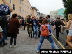 Задержания у Петровки