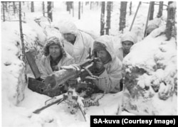 Финские пулеметчики во время советско-финской войны 1939–1940 гг.