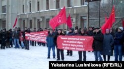 Митинг дальнобойщиков в Кирове