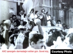 AXC qərərgahına hücum ərəfəsi.23 Avqust 1991