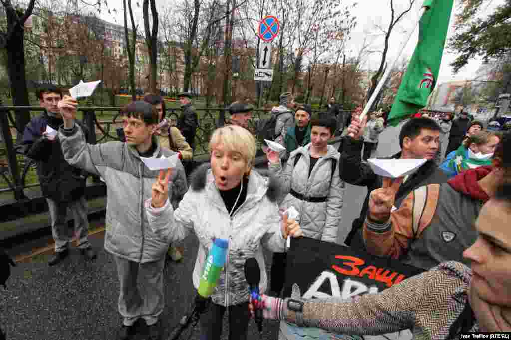 Марш в поддержку политзаключенных